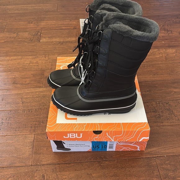 JBU Sabine Ladies' Size 10 Water Resistant Winter Boot, Black - Picture 2 of 7